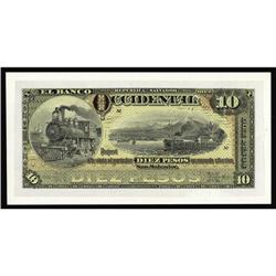 El Salvador 10 Pesos El Salvador