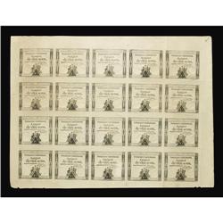 France Uncut Assignat Sheets France