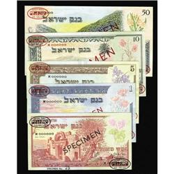 Israel 500 Pruta; 1; 5; 10; 50 Lirot (1955) Pick 24 Israel