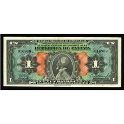 Panama 1 Balboa 1941 Pick 22aThis is the fabled Arias Panama 1 Balboa 1941 Pick 22a