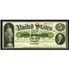 Image 1 : Fr. 1a $5 1861 Demand Note Fine-Very Fine. An absolutel Fr. 1a $5 1861 Demand Note Fine-Very Fine.