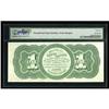 Image 2 : Fr. 16 $1 1862 Legal Tender PMG Gem Uncirculated 65. Fr. 16 $1 1862 Legal Tender PMG Gem Uncirculate