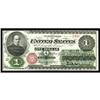 Image 1 : Fr. 16 $1 1862 Legal Tender New. The third note from th Fr. 16 $1 1862 Legal Tender New.