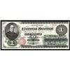 Image 1 : Fr. 16 $1 1862 Legal Tender Choice New. Counting marks Fr. 16 $1 1862 Legal Tender Choice New.