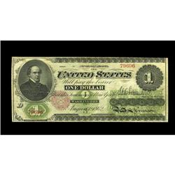 Fr. 17a $1 1862 Legal Tender Fine-Very Fine. Friedberg Fr. 17a $1 1862 Legal Tender Fine-Very Fine.