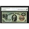 Image 1 : Fr. 18 $1 1869 Legal Tender CGA Choice Uncirculated 64. Fr. 18 $1 1869 Legal Tender CGA Choice Uncir