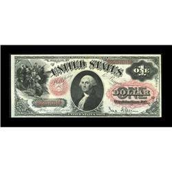 Fr. 27 $1 1878 Legal Tender New. The colors are unusual Fr. 27 $1 1878 Legal Tender New.