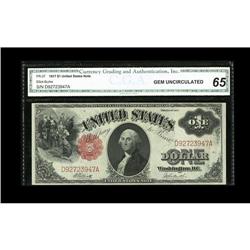 Fr. 37 $1 1917 Legal Tender CGA Gem Uncirculated 65. We Fr. 37 $1 1917 Legal Tender CGA Gem Uncircul