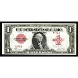 Fr. 40 $1 1923 Legal Tender Choice About New. This low Fr. 40 $1 1923 Legal Tender Choice About New.