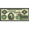Image 1 : Fr. 41 $2 1862 Legal Tender Very Choice New. Fr. 41 $2 1862 Legal Tender Very Choice New.