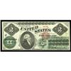 Image 1 : Fr. 41 $2 1862 Legal Tender Extremely Fine. This note h Fr. 41 $2 1862 Legal Tender Extremely Fine.