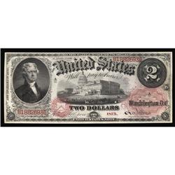 Fr. 44 $2 1875 Legal Tender Choice New. Fr. 44 $2 1875 Legal Tender Choice New.