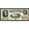 Image 1 : Fr. 47 $2 1875 Legal Tender Choice About New. A single Fr. 47 $2 1875 Legal Tender Choice About New.