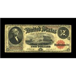 Fr. 58 $2 1917 Legal Tender Star Very Good. Here is a S Fr. 58* $2 1917 Legal Tender Star Very Good.