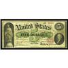 Image 1 : Fr. 61a $5 1862 Legal Tender Fine. Fr. 61a $5 1862 Legal Tender Fine.