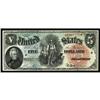 Image 1 : Fr. 64 $5 1869 Legal Tender Very Choice New. Fr. 64 $5 1869 Legal Tender Very Choice New.