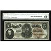 Image 1 : Fr. 71 $5 1880 Legal Tender CGA Gem Uncirculated 68. Fr. 71 $5 1880 Legal Tender CGA Gem Uncirculate