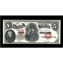 Fr. 91 $5 1907 Legal Tender Extremely Fine. Three light Fr. 91 $5 1907 Legal Tender Extremely Fine.