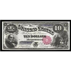 Fr. 111 $10 1880 Legal Tender Courtesy Autograph Gem Fr. 111 $10 1880 Legal Tender Courtesy Autograp