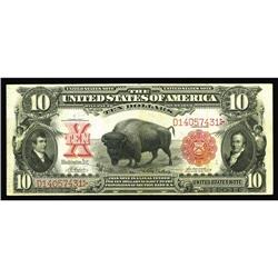 Fr. 118 $10 1901 Legal Tender Extremely Fine. Three har Fr. 118 $10 1901 Legal Tender Extremely Fine