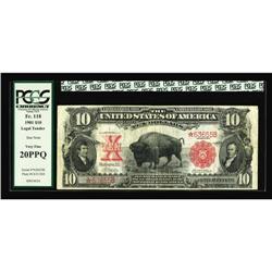 Fr. 118 $10 1901 Legal Tender Star PCGS Very Fine 20PPQ Fr. 118* $10 1901 Legal Tender Star PCGS Ver