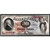 Image 1 : Fr. 127 $20 1869 Legal Tender Choice About New. Fr. 127 $20 1869 Legal Tender Choice About New.