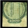 Image 2 : Fr. 210 $1,000 1861 Interest Bearing Note Partial Clipp Fr. 210 $1,000 1861 Interest Bearing Note Pa