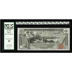 Fr. 224 $1 1896 Silver Certificate PCGS Extremely Fine Fr. 224 $1 1896 Silver Certificate PCGS Extre