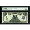 Image 1 : Fr. 226a $1 1899 Silver Certificate PMG Choice Extremel Fr. 226a $1 1899 Silver Certificate PMG Choi