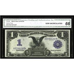 Fr. 228 $1 1899 Silver Certificate CGA Gem Uncirculated Fr. 228 $1 1899 Silver Certificate CGA Gem U