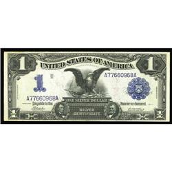 Fr. 230 $1 1899 Silver Certificate New. A lovely Black Fr. 230 $1 1899 Silver Certificate New.