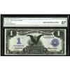 Image 1 : Fr. 232 $1 1899 Silver Certificate CGA Gem Uncirculated Fr. 232 $1 1899 Silver Certificate CGA Gem U