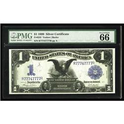 Fr. 233 $1 1899 Silver Certificate PMG Gem Uncirculated Fr. 233 $1 1899 Silver Certificate PMG Gem U