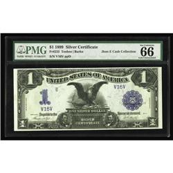 Fr. 233 $1 1899 Silver Certificate PMG Gem Uncirculated Fr. 233 $1 1899 Silver Certificate PMG Gem U