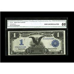Fr. 233 $1 1899 Silver Certificate CGA Gem Uncirculated Fr. 233 $1 1899 Silver Certificate CGA Gem U