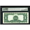 Image 2 : Fr. 233 $1 1899 Silver Certificate PMG Gem Uncirculated Fr. 233 $1 1899 Silver Certificate PMG Gem U