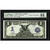 Image 1 : Fr. 233 $1 1899 Silver Certificate PMG Choice Uncircula Fr. 233 $1 1899 Silver Certificate PMG Choic