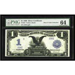 Fr. 233 $1 1899 Silver Certificate PMG Choice Uncircula Fr. 233 $1 1899 Silver Certificate PMG Choic