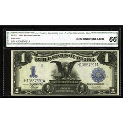 Fr. 235 $1 1899 Silver Certificate CGA Gem Uncirculated Fr. 235 $1 1899 Silver Certificate CGA Gem U