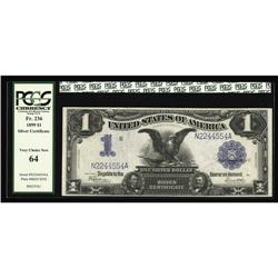 Fr. 236 $1 1899 Silver Certificate PCGS Very Choice New Fr. 236 $1 1899 Silver Certificate PCGS Very