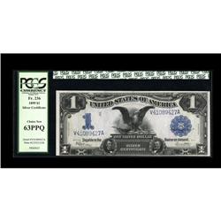 Fr. 236 $1 1899 Silver Certificates. Two Consecutive Ex Fr. 236 $1 1899 Silver Certificates. Two Con