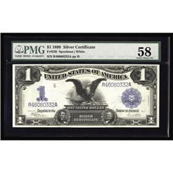 Fr. 236 $1 1899 Silver Certificate PMG Choice About Unc Fr. 236 $1 1899 Silver Certificate PMG Choic