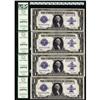 Image 1 : Fr. 237 $1 1923 Silver Certificates Cut Sheet of Four. Fr. 237 $1 1923 Silver Certificates Cut Sheet