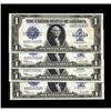 Image 1 : Fr. 237 $1 1923 Silver Certificates Four Consecutive Ex Fr. 237 $1 1923 Silver Certificates Four Con