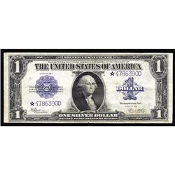 Fr. 237 $1 1923 Silver Certificate Star Very Fine. The Fr. 237* $1 1923 Silver Certificate Star Very