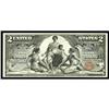 Fr. 247 $2 1896 Silver Certificate Extremely Fine-About Fr. 247 $2 1896 Silver Certificate Extremely