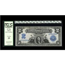 Fr. 249 $2 1899 Silver Certificate PCGS Very Fine 25. T Fr. 249 $2 1899 Silver Certificate PCGS Very