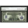Fr. 250 $2 1899 Silver Certificate CGA Gem 68 Fr. 250 $2 1899 Silver Certificate CGA Gem Uncirculate
