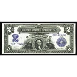 Fr. 253 $2 1899 Silver Certificate Choice About New. Th Fr. 253 $2 1899 Silver Certificate Choice Ab