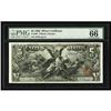 Fr. 268 $5 1896 Silver PMG Gem Uncirculated 66 Fr. 268 $5 1896 Silver Certificate PMG Gem Uncirculat